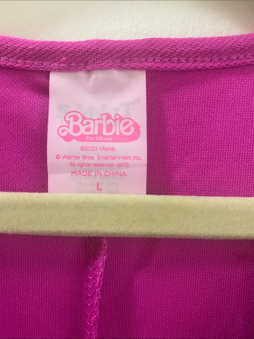 Spirit Barbie The Movie Kids Western Cowgirl Jumpsuit Costume Pink Size L